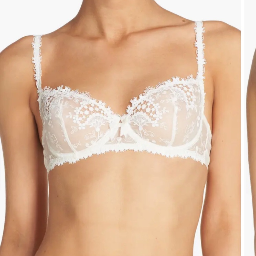 Simon perele 12B330B WISH underwire Demi Lace Bra - 32B